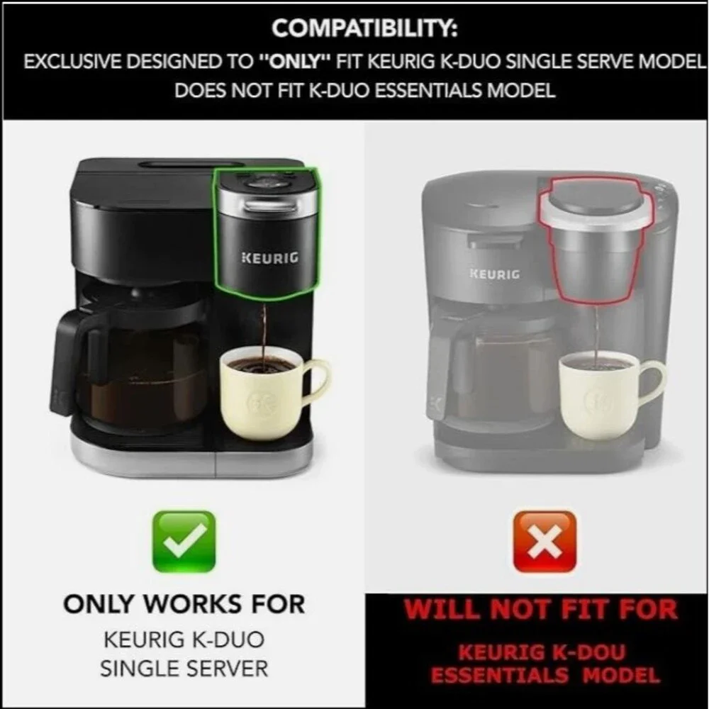 Replacement for KEURIG K-DUO Single Serve 12 Cups Coffee Carafe 5100